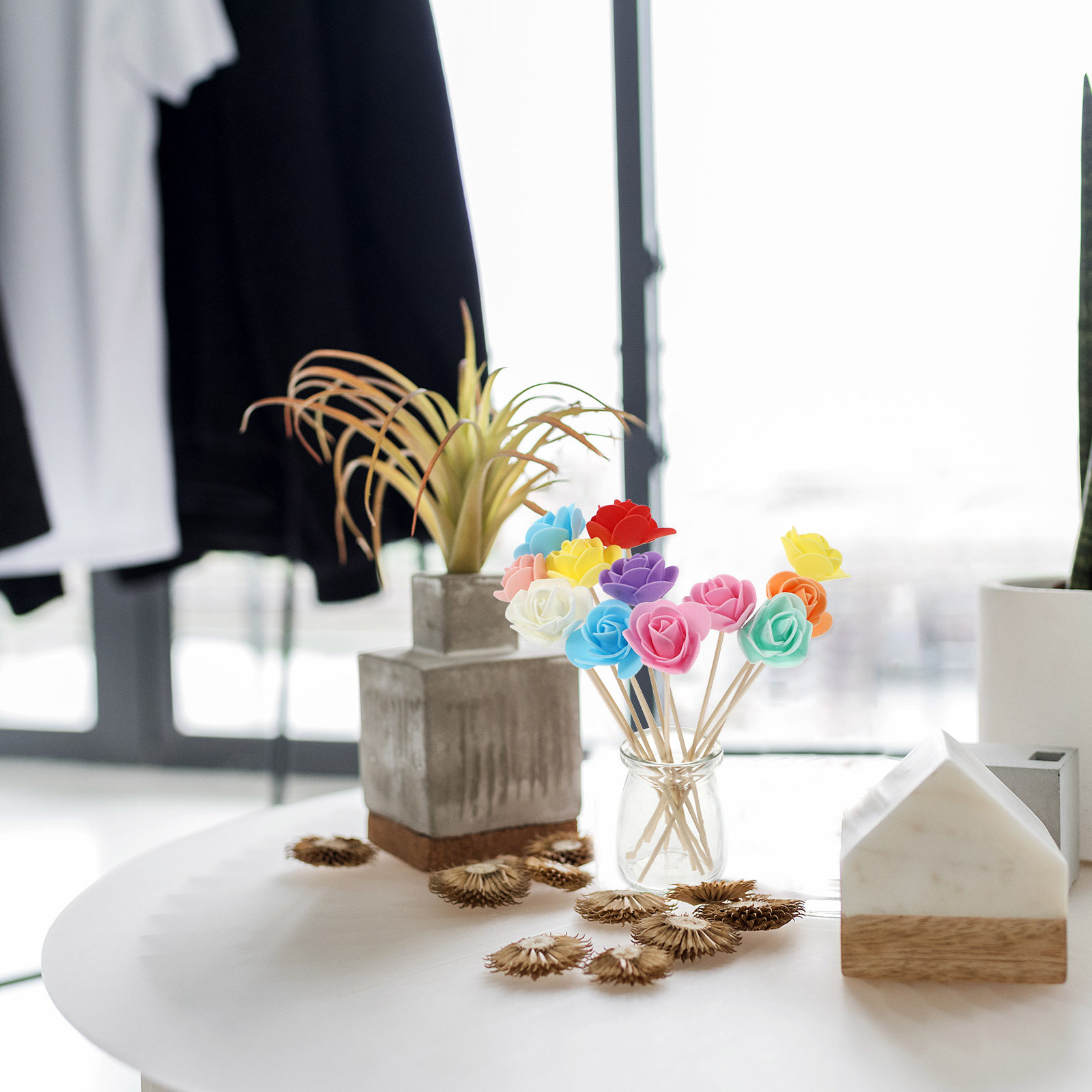 Shop Home Fragrance - Aromaterapi için Beyaz Kamış Difüzör Çubukları,
