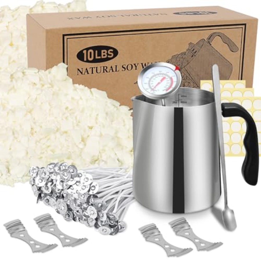 Soy Wax Flake - Mum Yapımı Kiti Malzemeleri, Yetişkinler İçin