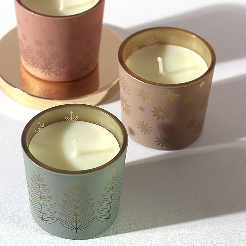 Home Fragrance Usa - Renkli Seramik mumlar yaratıcı ev kokusu