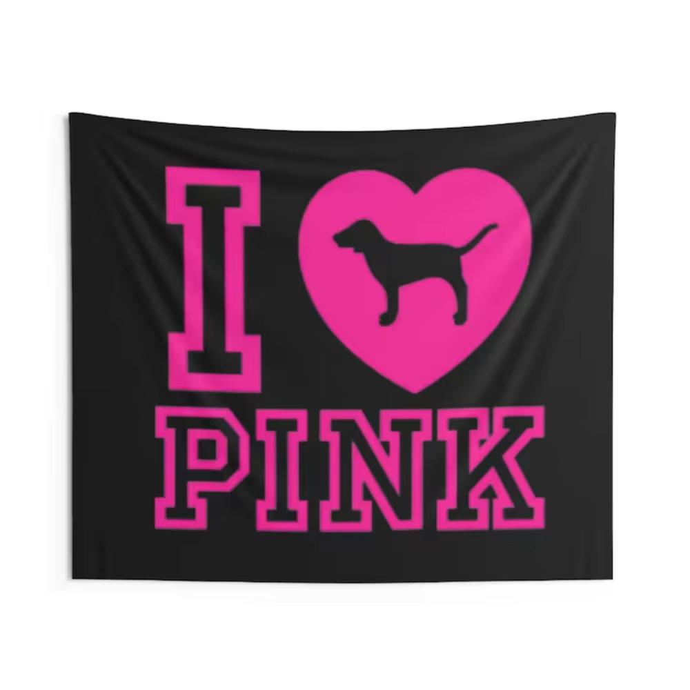 Home Fragrance Victoria Secret - McBling Y2K I Love Pembe Duvar