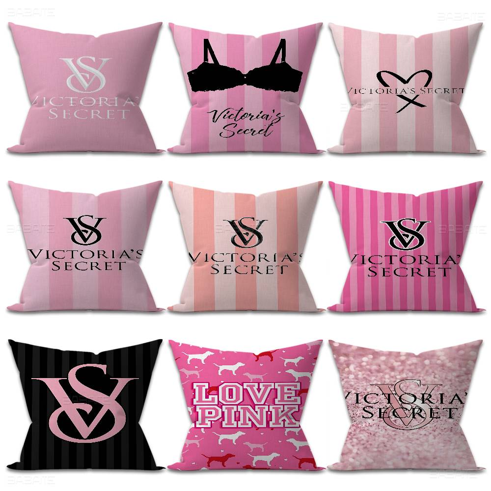 Home Fragrance Victoria Secret - V-Victorias-Fashion-S-Secret Yastık Hediye Ev Ofis Dekorasyonu