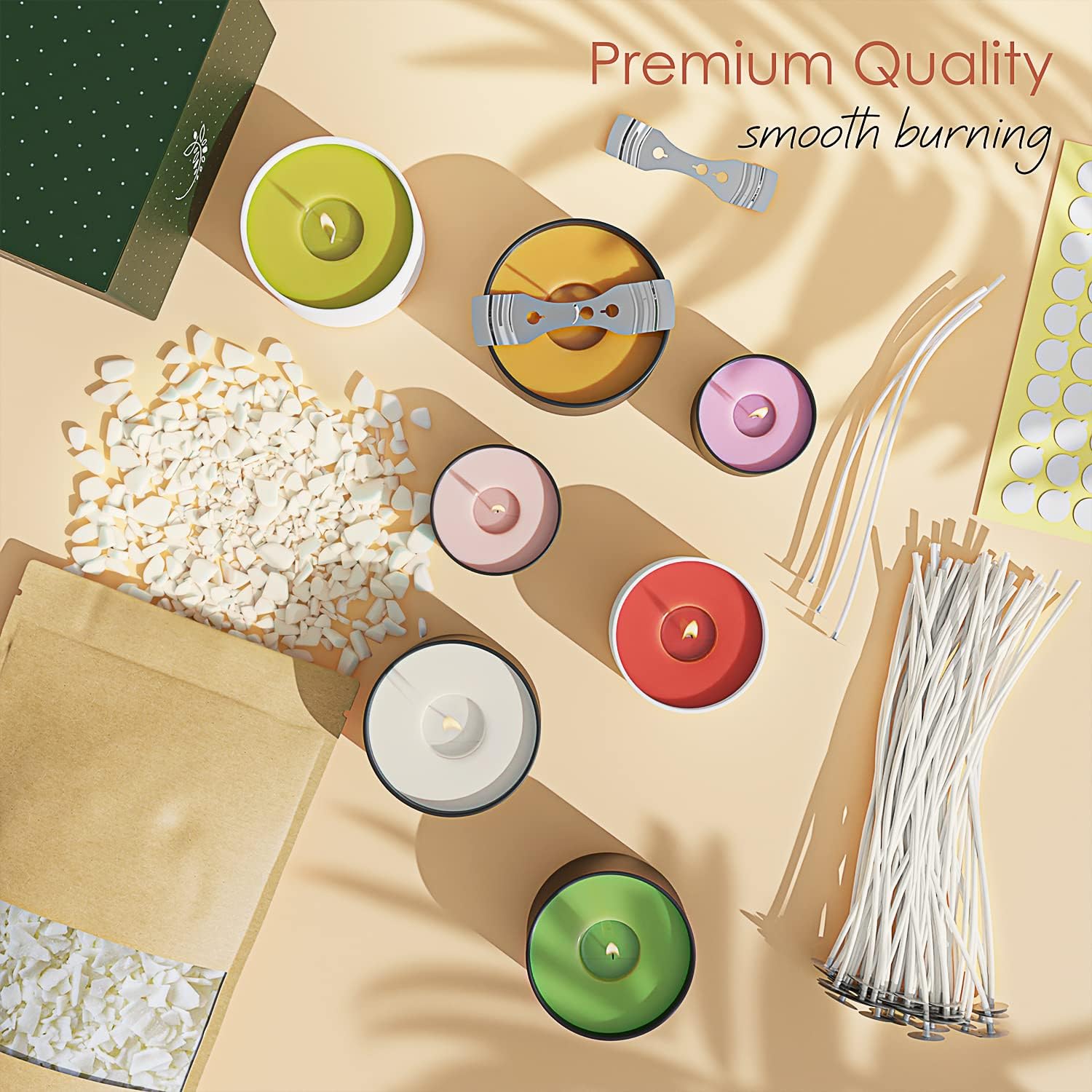 25 lb. Soya Mum Balmumu ve Mal - Soy Wax Flake incelemesi ve fiyatı