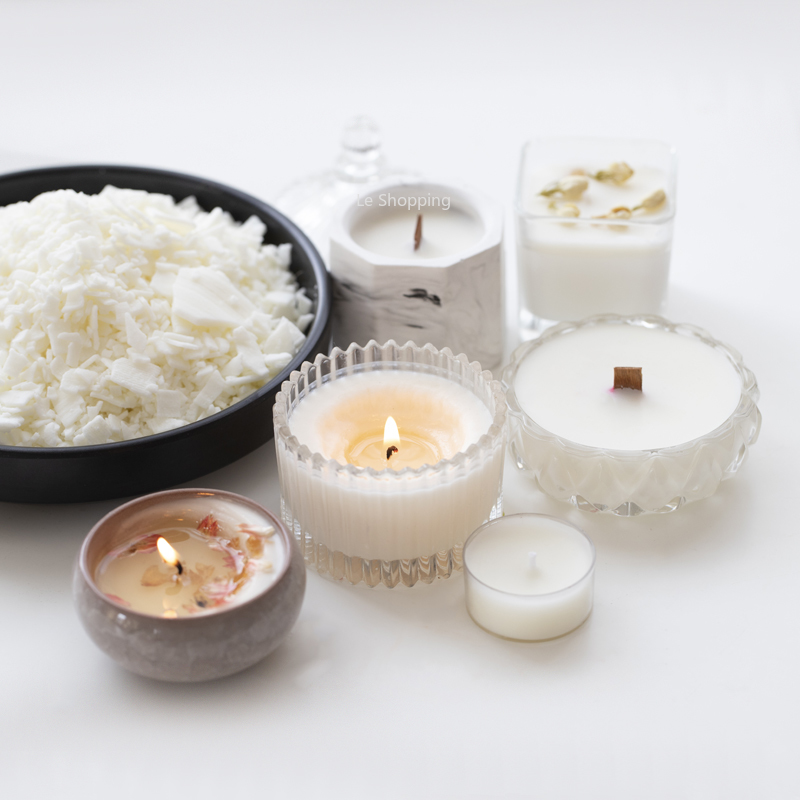 Saf doğal soya balmumu DIY el  - Soy Wax Flake incelemesi ve fiyatı