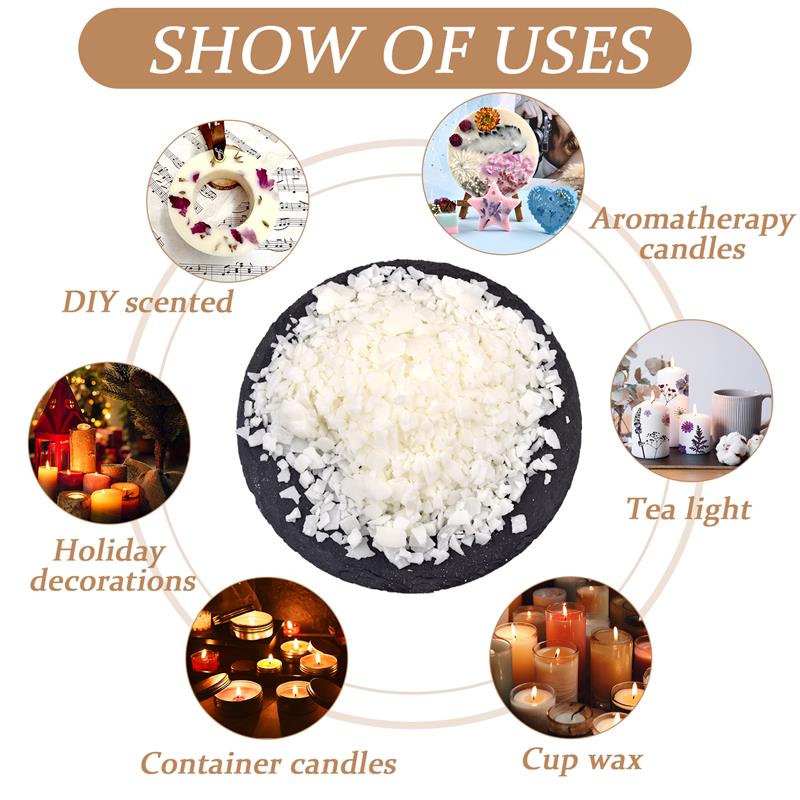 50-1000g Doğal Saf Soya Balmum - Soy Wax Flake incelemesi ve fiyatı
