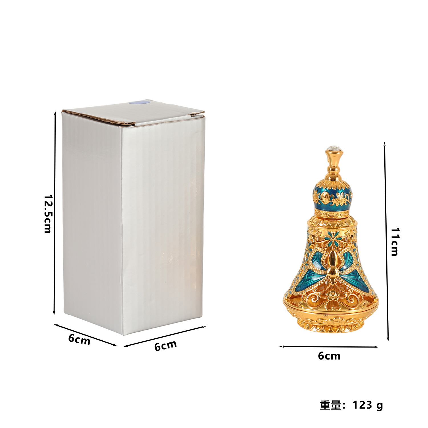 Koku ve Parfüm Şişeleri, Metal - Home Fragrance Dubai incelemesi ve fiyatı